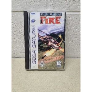 Black Fire (Sega Saturn, 1996). Complete. Tested.